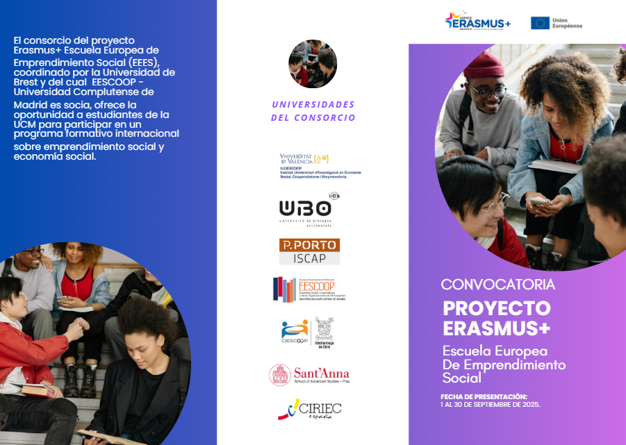 Presentación de Erasmus+: Escuela Europea de Emprendimiento Social